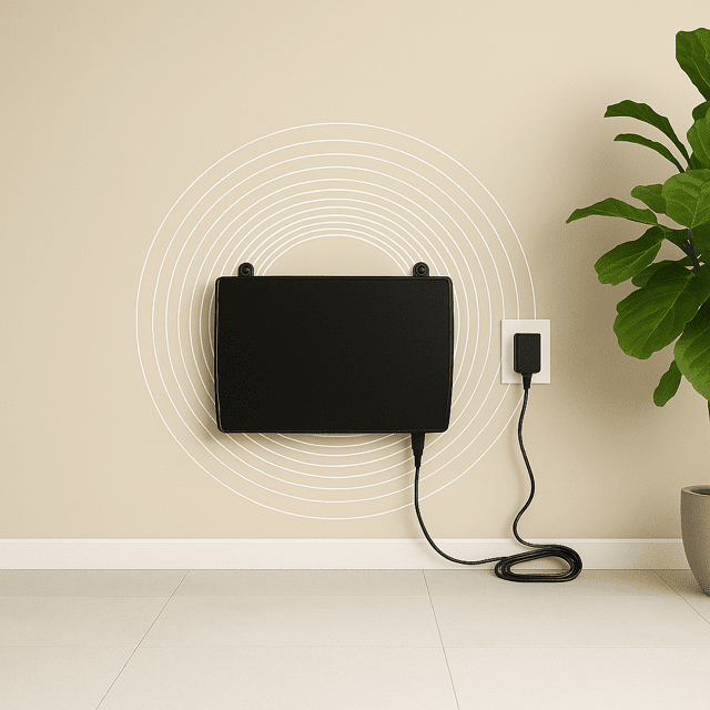 Dispositivo ATE contra la humedad en las paredes